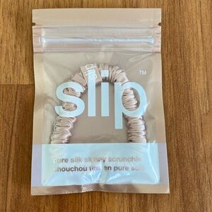 ❤️ Slip Pure Silk Skinny Scrunchie in Rose Gold NWT